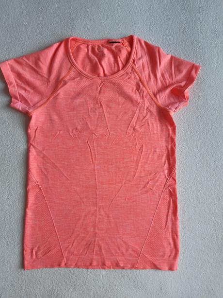 Hm oranžové funkčné tričko xs, h&m,xs