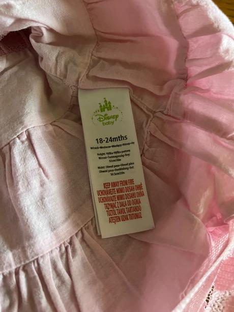 Bodkovaná suknička s volánikmi, disney,98