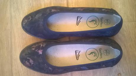 Plátené baleríny z lidlu, 37