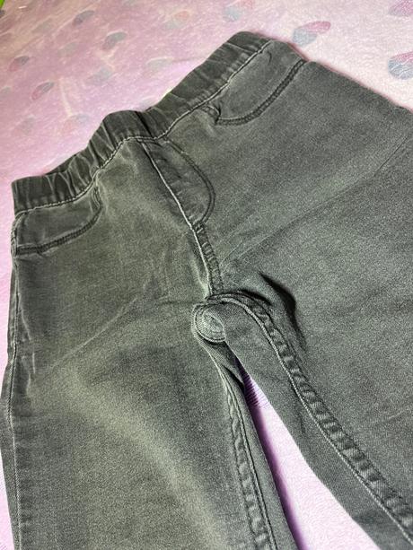 Legínové džíny bez zapínania, h&m,134