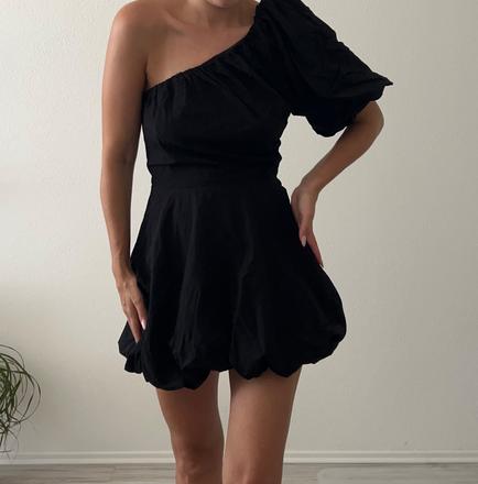 Asymetrické šaty h&m, h&m,xs