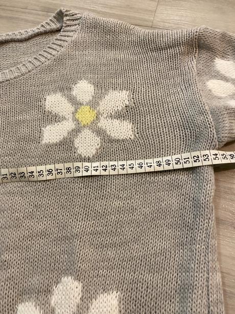 Sveter so všitou košeľou, m