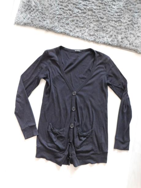 Dlhšia mikina na gombíky l, terranova,l