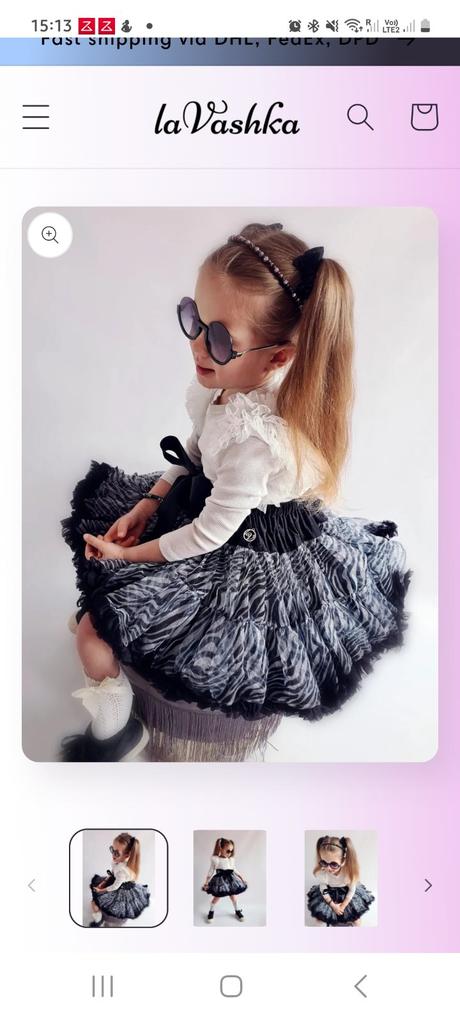 Tutu sukňa 2-3 years la vashka, 98 / 110