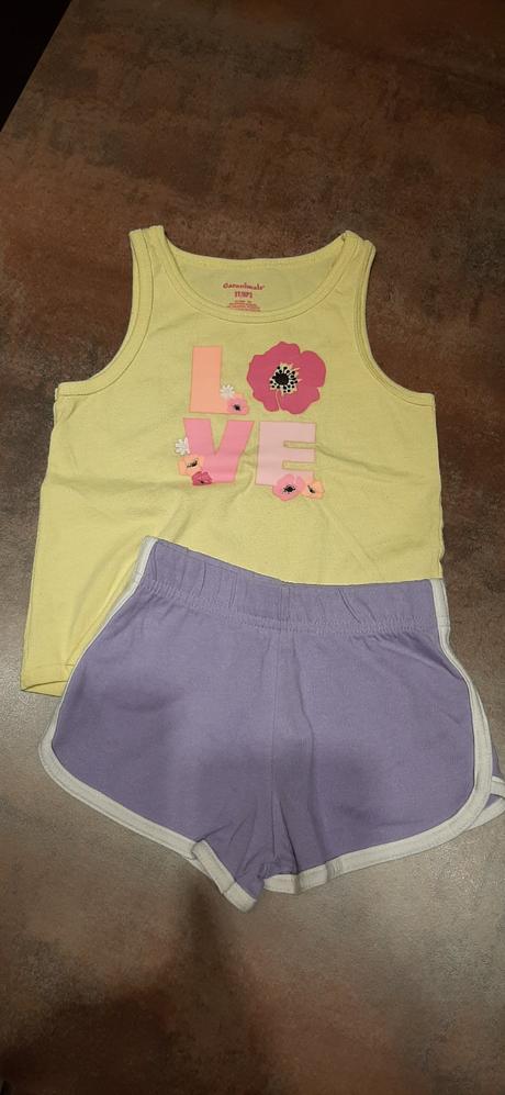 Tricko 2x + kratasy 2x, velkost 98, 98