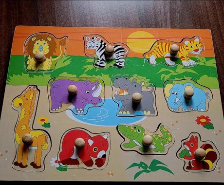 Detské skladačky a vkladačky,