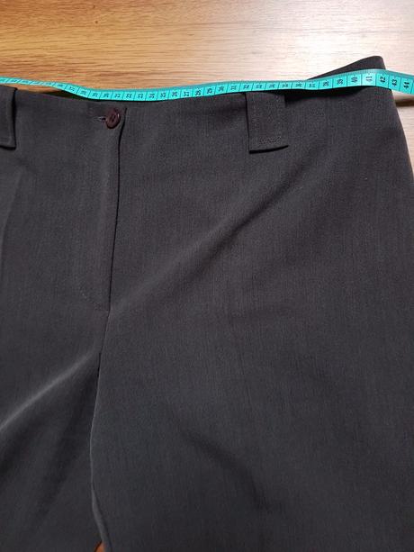 Tmavošedé office nohavice vel.l (42-44), 44