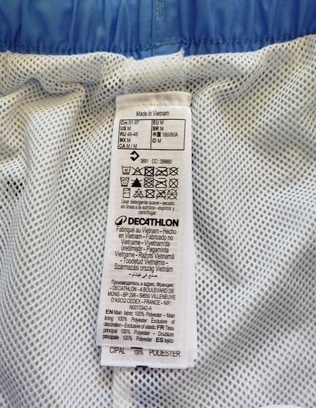Pohodlné plavky decathlon - nové s visačkou, decathlon,m