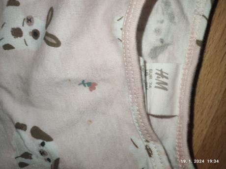 Šaty pre dievčatko 74, h&m,74