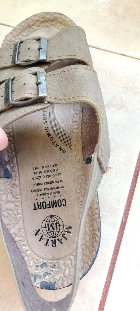 Ortopedické sandále, prezuvky, 41