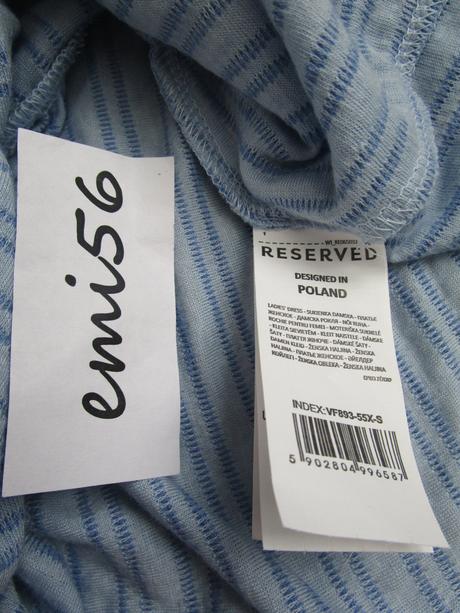 2854. znač. šaty, reserved,m