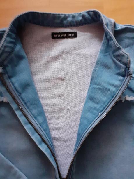 Tenká riflová bunda., reserved,128