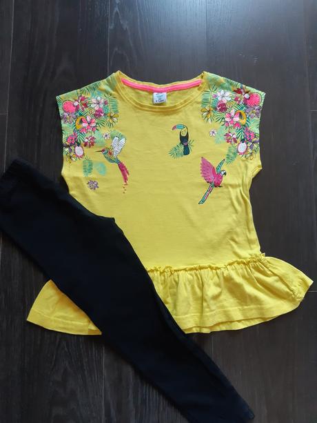 Tričko + legíny, kiki&koko,122