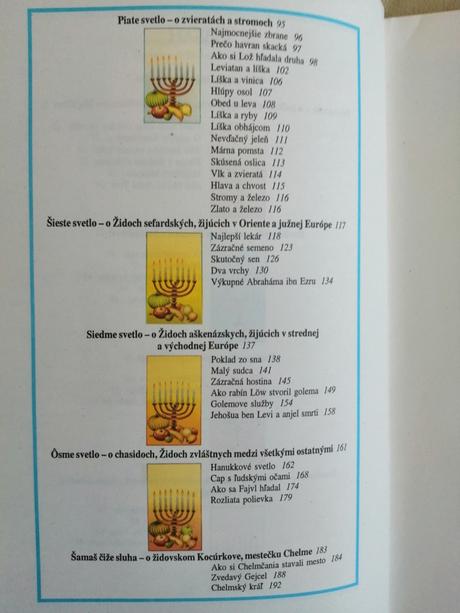 Osem svetiel židovské rozprávky,