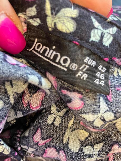 Dámske šaty s motýľmi (42), xl