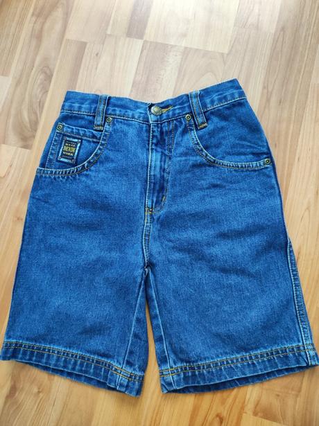 Denimové šortky, 128