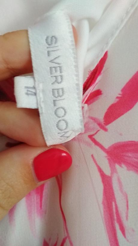 Letné kvetinové bielo-ružové dámske šaty, xl