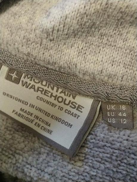 Dámska sivá mikina, mountain, xl