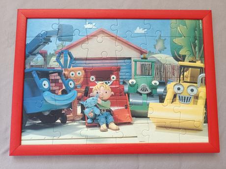 Puzzlovy obrázok v rámiku, 