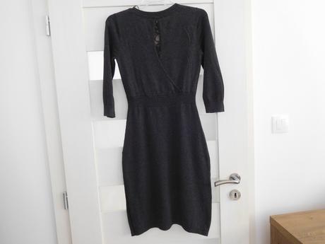 Šaty dámske zero 34, upletové pružné. 3/4 rukáv,, 34