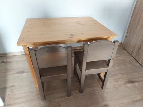 Detské stoličky ikea sundvik + stolík, 