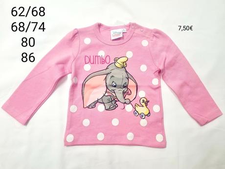 Tričko slon, disney,62 / 68 / 74 / 80
