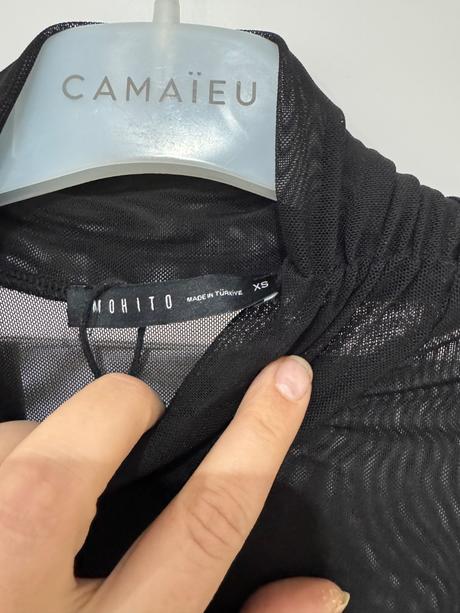 Čierne šaty, mohito,xs