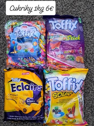 Toffix cukriky 1kg, 