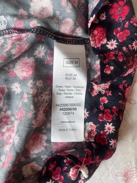 Orsay kvietkované šaty, orsay,34