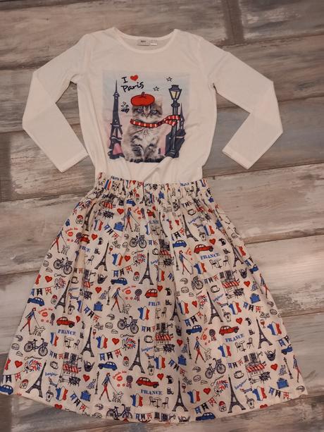 Sukňa paris pre mamu a dcéru, l