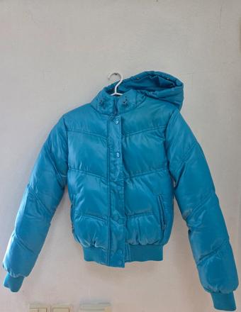 Modrá zimná bunda, terranova,s