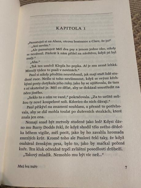 Muž bez tváře caimh mcdonnell satira ťažké detstvo, 