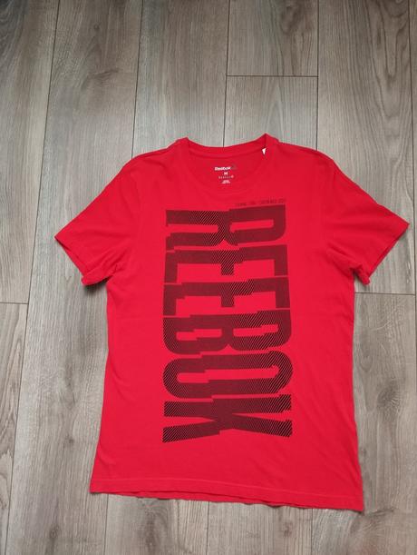 Červené tričko reebok, reebok,m