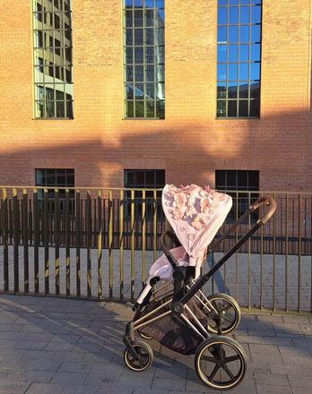 Cybex priam 3.0 rose gold simply flowers pink, cybex,cybex priam 3