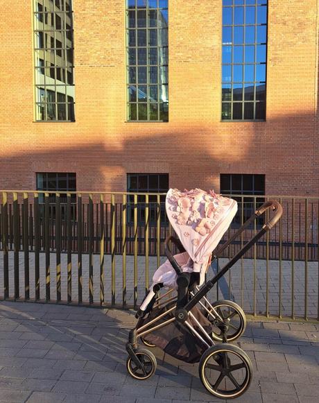 Cybex priam 3.0 rose gold simply flowers pink, cybex,cybex priam 3