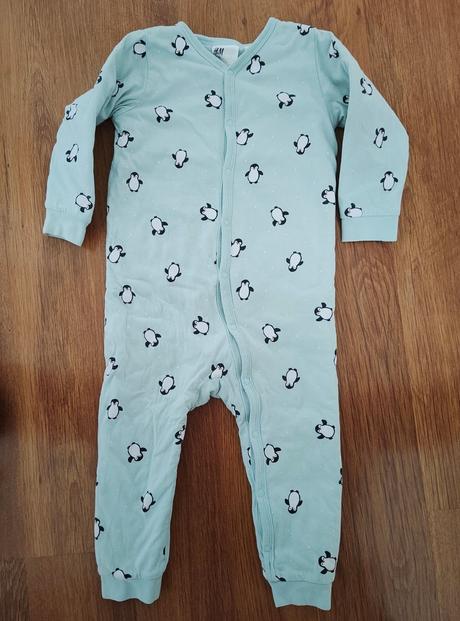 Teplé pyžamko overal, h&m,86