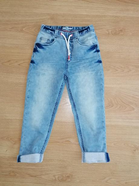 Rifľové nohavice z bio bavlny, 134