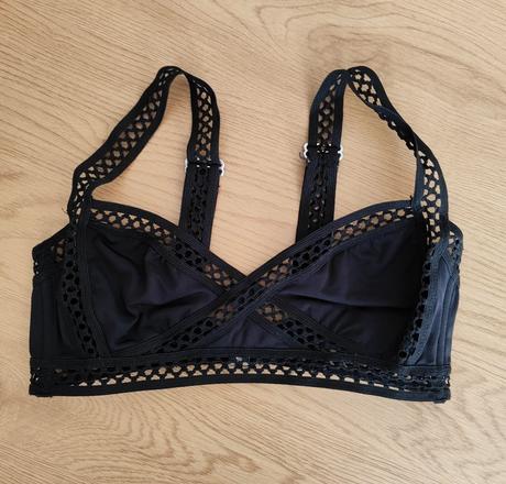 Plavky čierne vrchný diel, xs