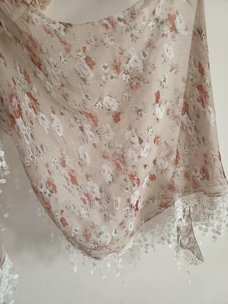 Dámska trojuholníková šatka, mohito