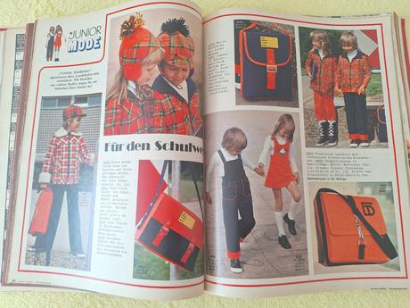 Zväzok retro burdy 1974 (2. polrok, čísla 7-12), 