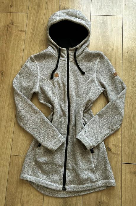 Dámska teplá predĺžená mikina, loap,m