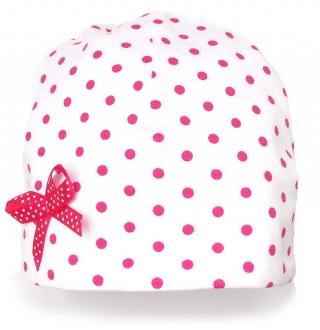 Pinkie čiapka pink bow, pinkie,80 - 134