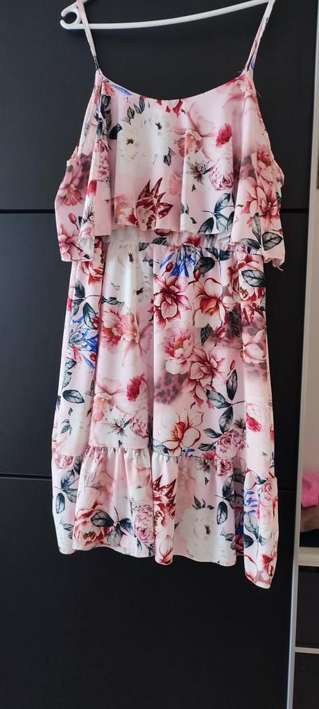 Letne kvetinové šaty, l