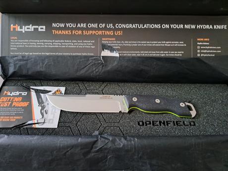 Nôž hydra knives openfield, 