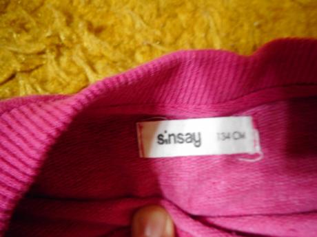 Dievčenský krok top 134cm, sinsay,134
