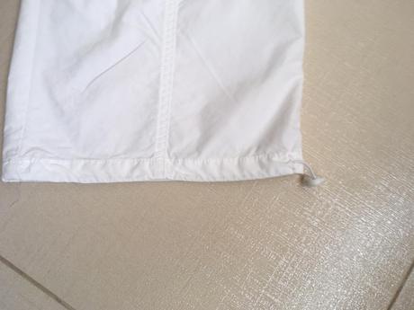 Dámske 3/4 bavlnné nohavice s výšivkou, bonprix,38