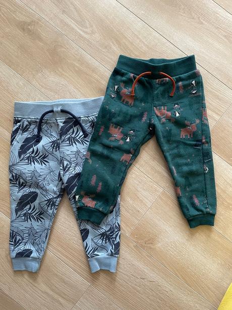 2x tepláky - teplé veľ. 86, primark,86