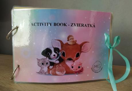 Aktivity knižka detská - zvieratká, doprava,