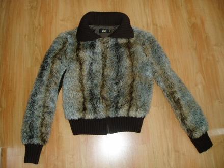Mng kožušková bunda v.s, mango,s