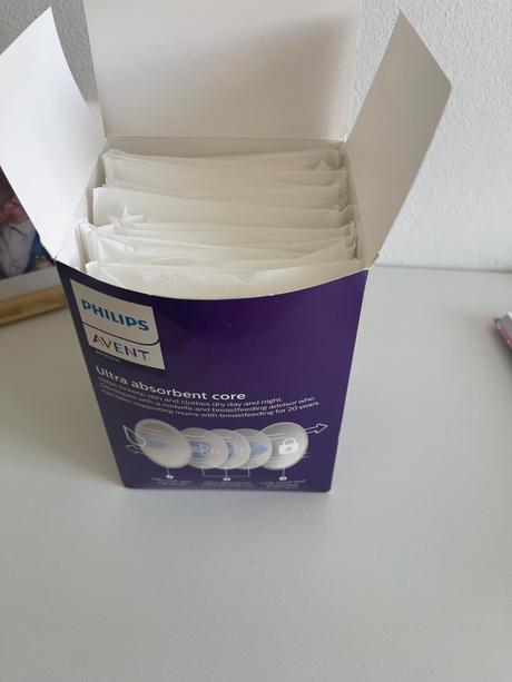 Odsávačka mlieka philips avent +vlozky do podprsen, 
